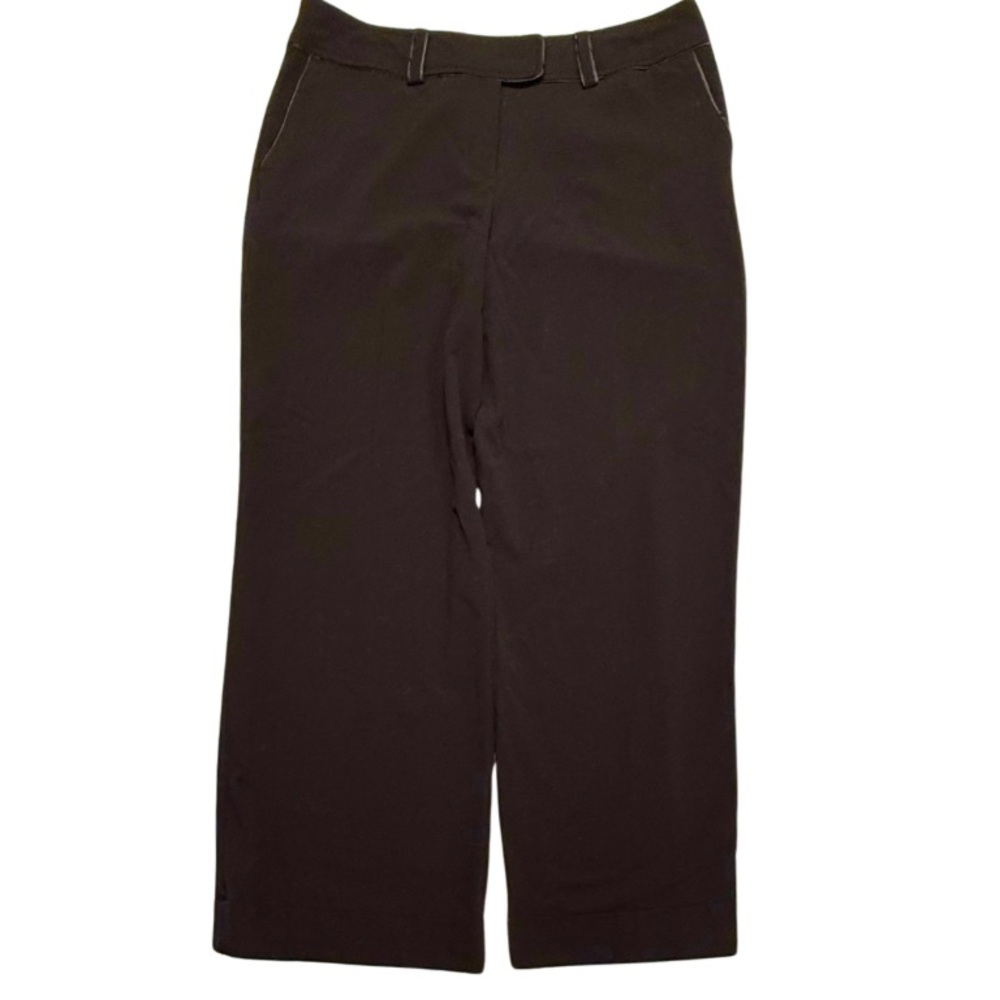 Bisou Bisou Women's Pants, Wide Leg, Black, size 16